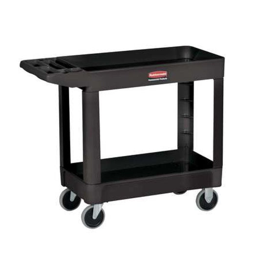 Rubbermaid Heavy Duty 2-Shelf Utility Cart W/lipped Shelf Medium!

-Brand new and assembled