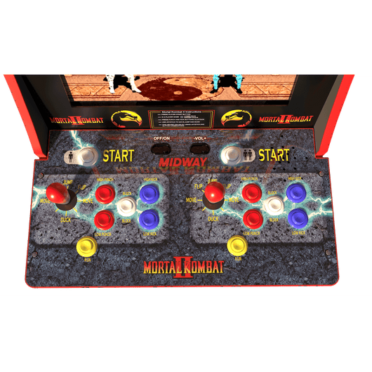 Arcade 1Up, Mortal Kombat Midway Legacy 12-in-1 without riser!

-Brand new and Assembled!