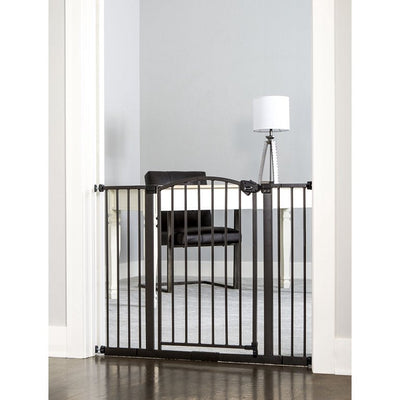 Regalo Extra Wide Easy Step® Arched Décor Walk Thru Baby Safety Gate, Bronze, Ages 6 to 24 Months!

-Brand new in the box 