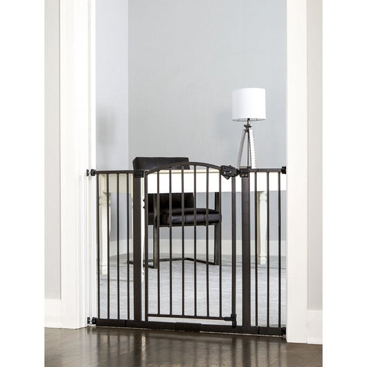 Regalo Extra Wide Easy Step® Arched Décor Walk Thru Baby Safety Gate, Bronze, Ages 6 to 24 Months!

-Brand new in the box 