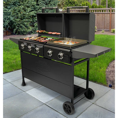 Expert Grill Combo 5-Burner Propane Gas Grill & Independent Griddle!

-Brand new in the box 