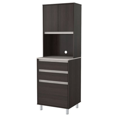 Inval Ambrossia Laminate 2-Door Breakroom Cabinet, Espresso and Grey!

-Brand new in the box 