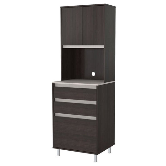 Inval Ambrossia Laminate 2-Door Breakroom Cabinet, Espresso and Grey!

-Brand new in the box 