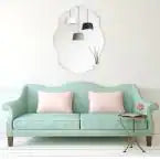 EAD Scalloped Wall Mirror