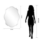 EAD Scalloped Wall Mirror