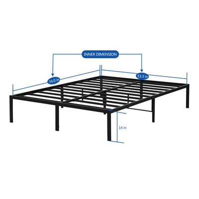 GrandRest 14'' Innovative Metal Platform Bed Frame, Full Size!

-Brand new in the box 
