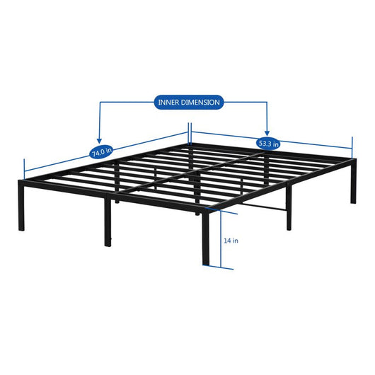 GrandRest 14'' Innovative Metal Platform Bed Frame, Full Size!

-Brand new in the box 