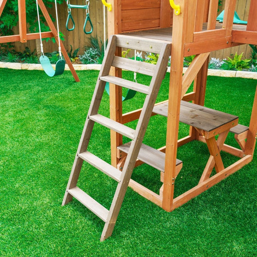 BOULDER BLUFF SWING SET / PLAYSET! (PLEASE READ DESCRIPTION)  -Brand new comes with 4 Box's & 1 Slide!  -CLEARANCE  ITEM!!! (AUTOMATICALLY 20% PFF AT CHECKOUT!!!) - ($999.00 - AFTER 20% OFF = $799.00)