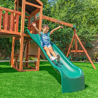 BOULDER BLUFF SWING SET / PLAYSET! (PLEASE READ DESCRIPTION)  -Brand new comes with 4 Box's & 1 Slide!  -CLEARANCE  ITEM!!! (AUTOMATICALLY 20% PFF AT CHECKOUT!!!) - ($999.00 - AFTER 20% OFF = $799.00)