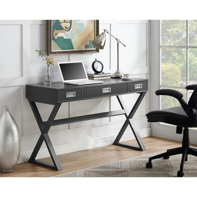Better Homes & Gardens Crossmark Campaign Desk, Grey!

-Brand new in the box