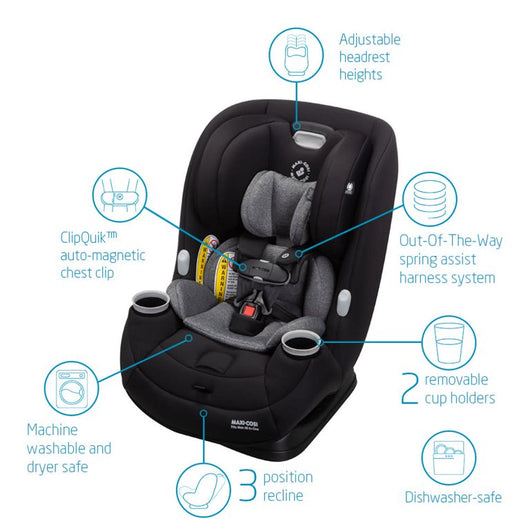 Maxi-Cosi Pria Max All-in-One Convertible Car Seat, Essential Black – PureCosi!

-Brand new in the box