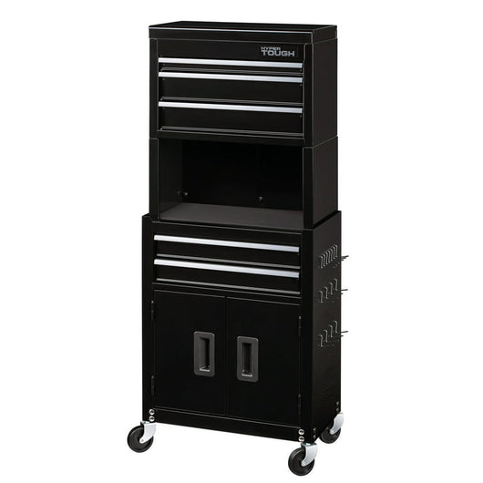 Hyper Tough 20-In 5-Drawer Rolling Tool Chest & Cabinet Combo with Riser!

-Brand new in the box (Assembly is required)