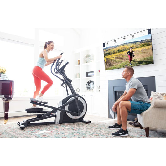 ProForm Carbon EL Front Drive Elliptical with 19” Adjustable Stride, iFit Bluetooth Enabled!

-Brand new and assembled