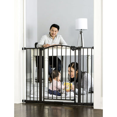 Regalo Extra Wide Easy Step® Arched Décor Walk Thru Baby Safety Gate, Bronze, Ages 6 to 24 Months!

-Brand new in the box 