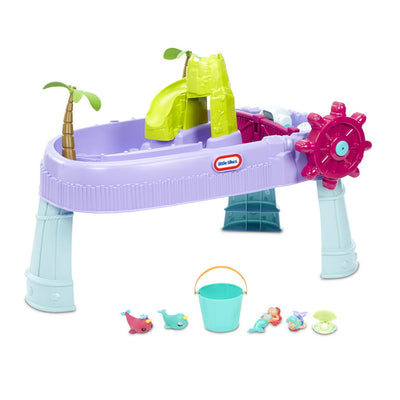 Little Tikes Mermaid Island Wavemaker Water Table with Five Unique Play Stations and Accessories!

-Brand new in the box 