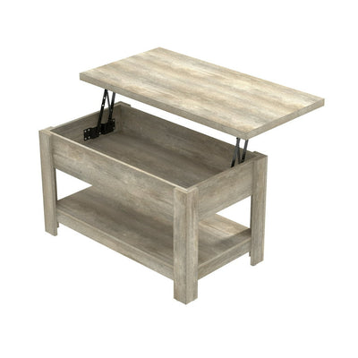 Hillsdale Coover Wood Rectangle Lift Top Coffee Table, Driftwood Gray!

-Brand new in the box 