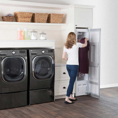 LG Styler Smart Wi-Fi enabled Steam Closet with TrueSteam and Moving Hangers! - (USED - VERY CLEAN)

-Steam closet was tested and works great, is also very clean