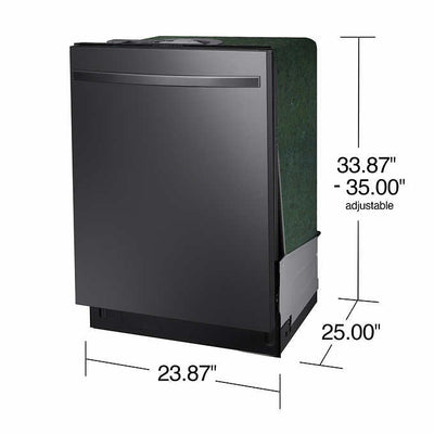 Samsung Top Control 48dBA Dishwasher with StormWash Cleaning and AutoRelease Door!

-Brand new out of the box, inside wall does have a very small indent, photos shown (Does NOT affect functionality)