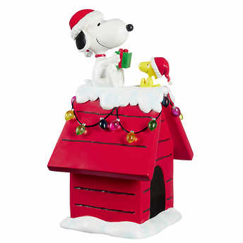 Peanuts Snoopy & Woodstock Holiday Dog House!

-Brand new in the box