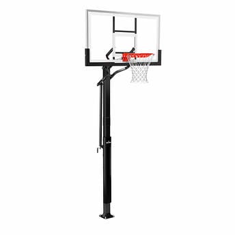 Spalding 60" Glass Screw Jack In-Ground Basketball Hoop!

-Brand new in the box 