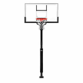 Spalding 60" Glass Screw Jack In-Ground Basketball Hoop!

-Brand new in the box 