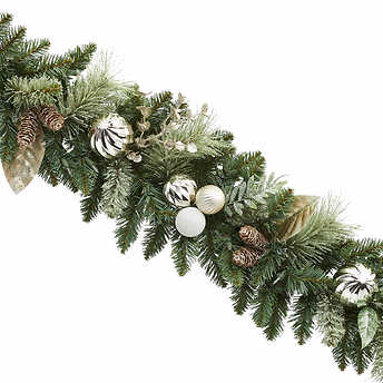 9' Pre-Lit LED Decorated Artificial Garland!

-Brand new in the box 