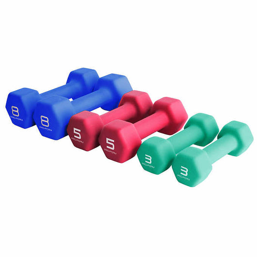 Pro-form neoprene dumbbell set - new in box