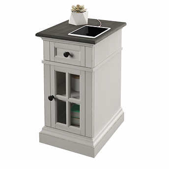 Tresanti Sloane Chairside Table with Power!

-Brand new out of the box 