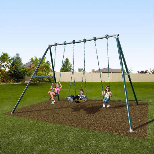 Pine Grove 10ft Swing Set!

-Brand new in two box's