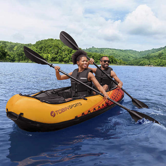 Tobin Sports Wavebreak Inflatable 2-person Kayak!

-Brand new in the box
