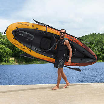 Tobin Sports Wavebreak Inflatable 2-person Kayak!

-Brand new in the box
