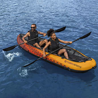 Tobin Sports Wavebreak Inflatable 2-person Kayak!

-Brand new in the box
