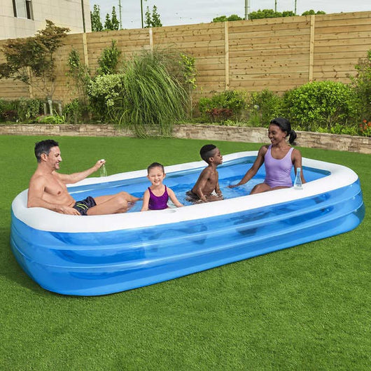 H20GO! Rectangular 10' Inflatable Family Pool!  -Brand new in the box 