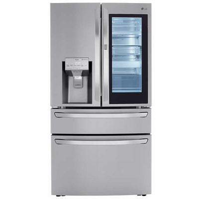 LG 29.5 cu. ft. Wi-Fi Enabled InstaView Door-in-Door Refrigerator with Craft Ice!

-Brand new, wrapped in factory plastics