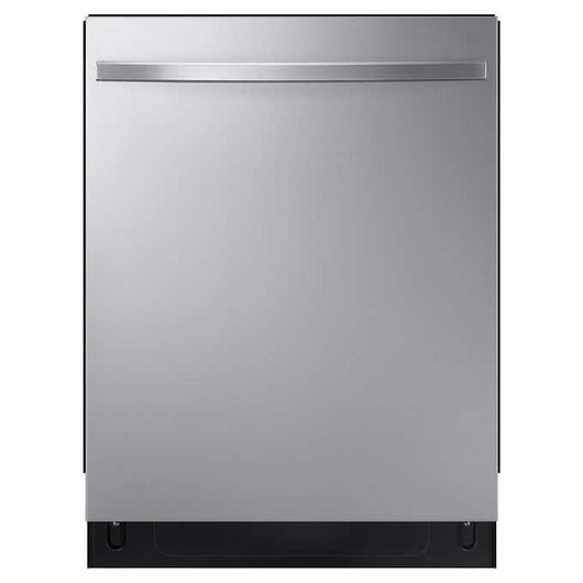 Samsung Top Control 48dBA Dishwasher with StormWash Cleaning and AutoRelease Door! (BRAND NEW - DENTED FRONT DOOR)

-New Never Used, but does have a dent on the front door from shipping, photos shown