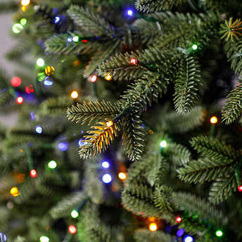 9' Pre-Lit Radiant Micro LED Artificial Christmas Tree!

-Brand new in the box 