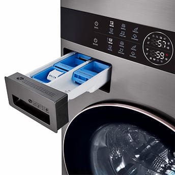 LG WashTower Single Unit ELECTRIC with Center Control 4.5 cu. ft. Front Load Washer and 7.4 cu. ft. Dryer!

-Brand new never used, does have two small indents, photos shown