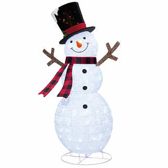LED Pre-Lit Pop-Up Snowman Family!

-Brand new in the box 