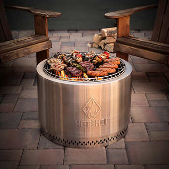HotShot 22” Wood Burning Fire Pit!! NEW IN BOX!!