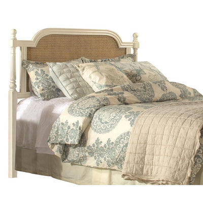!!!REDUCED!!! Hillsdale Furniture Melanie Wood and Cane King Headboard , White!! NEW IN BOX!!