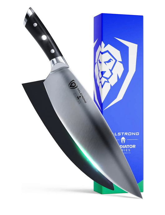 Dalstrong Giant Butcher's Breaking Knife - 12.5" Cleaver - Gladiator Series - The Devastator - Massive 4mm Thick - German HC Steel - Sheath Included - NSF Certified- NEW IN BOX!!!