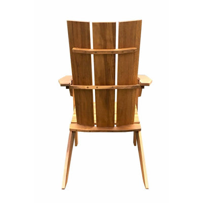 Mainstays Wood Outdoor Adirondack Chair, Natural Color**New in Box**