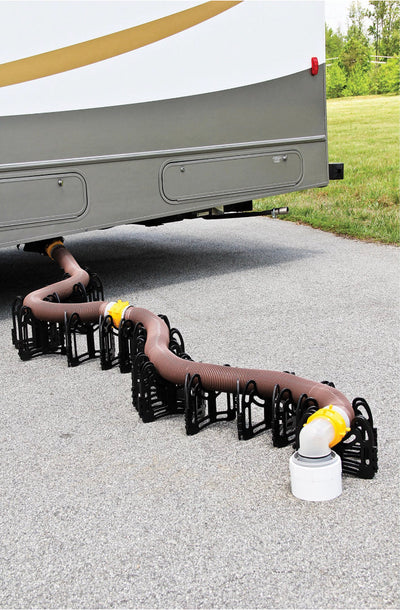 Camco Sidewinder 15’ Plastic Sewer Hose Support!! NEW IN BOX!!