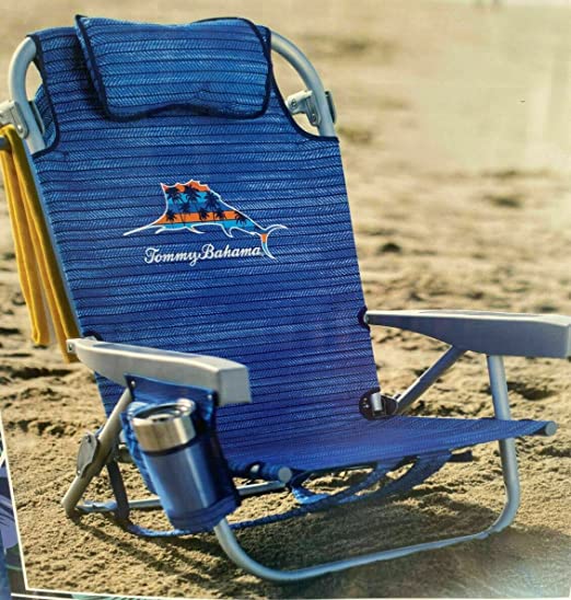 Tommy Bahama Beach Chair, Sailfish and palms**New in Box**