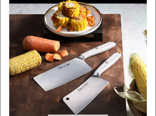 Cangshan L Series German Steel Forged 2-piece Cleaver Knife Set (new in the box)