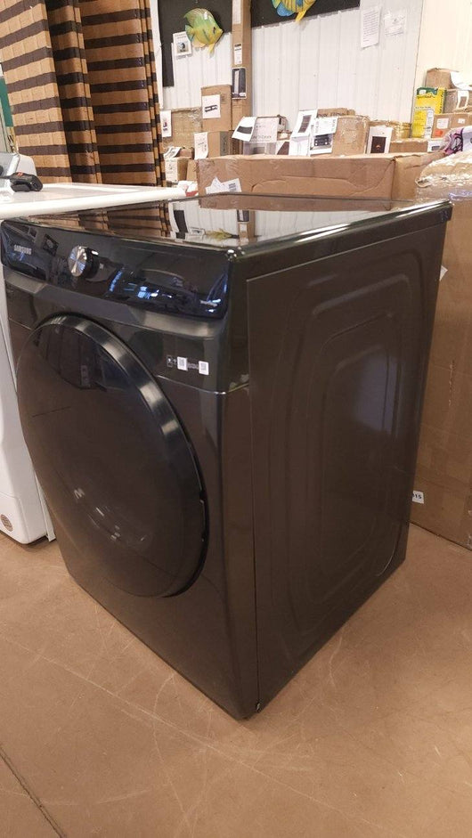 Samsung 7.5-cu ft Stackable Steam Cycle Electric Dryer (Brushed Black) ENERGY STAR USED TESTED WORKS GREAT