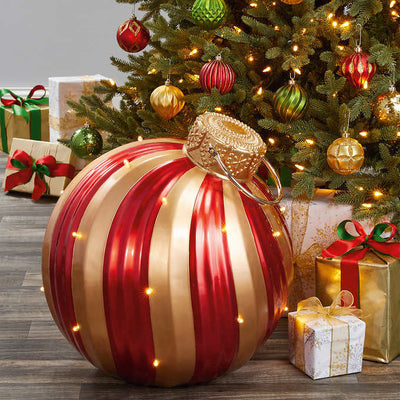 19'' Oversized Ornament with LED Lights**New**