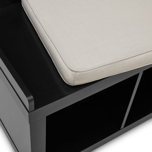 Better Homes & Gardens 4-Cube Storage Bench, Black**New in box**