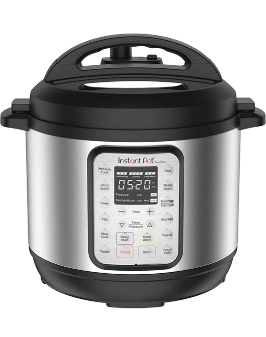 Instant Pot Duo Plus 9-in-1 Electric Pressure Cooker, Slow Cooker, Rice Cooker, Steamer, Sauté, Yogurt Maker, Warmer & Sterilizer, Includes App With Over 800 Recipes, Stainless Steel, 8 Quart- new in box