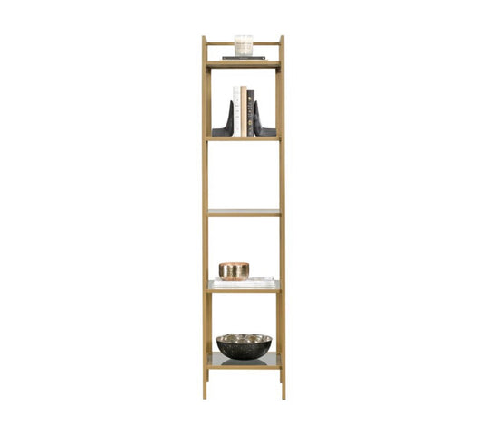 Better Homes & Gardens Nola Narrow Bookcase, Gold Finish- NEW IN BOX!!!